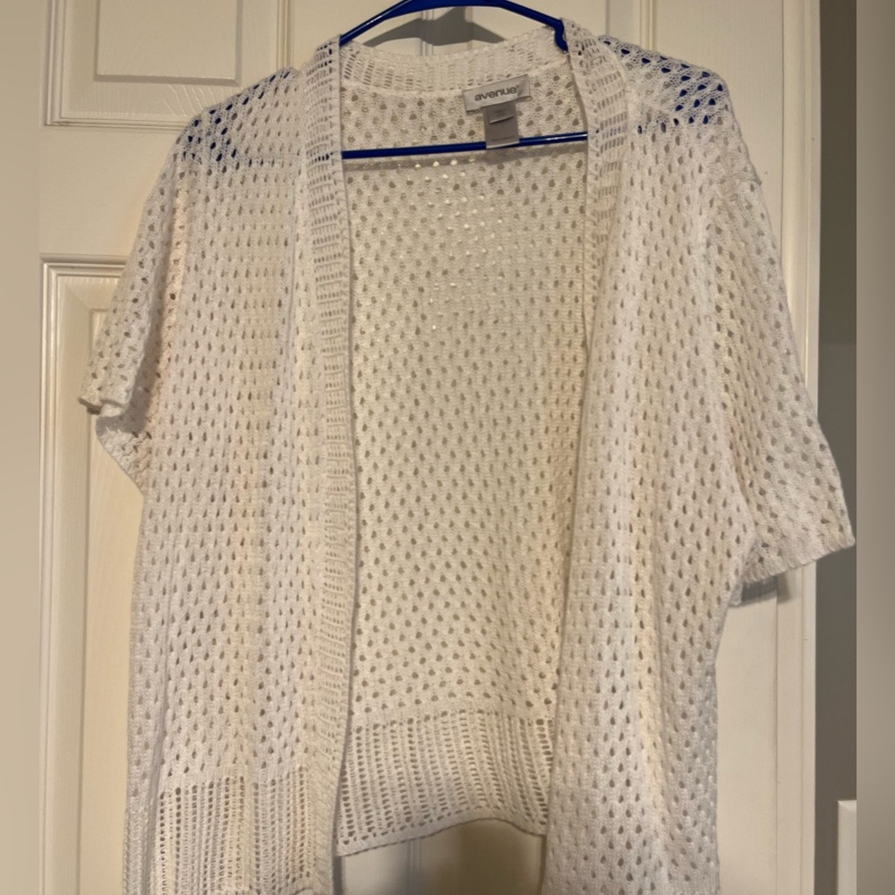 Avenue short sleeve cardigan